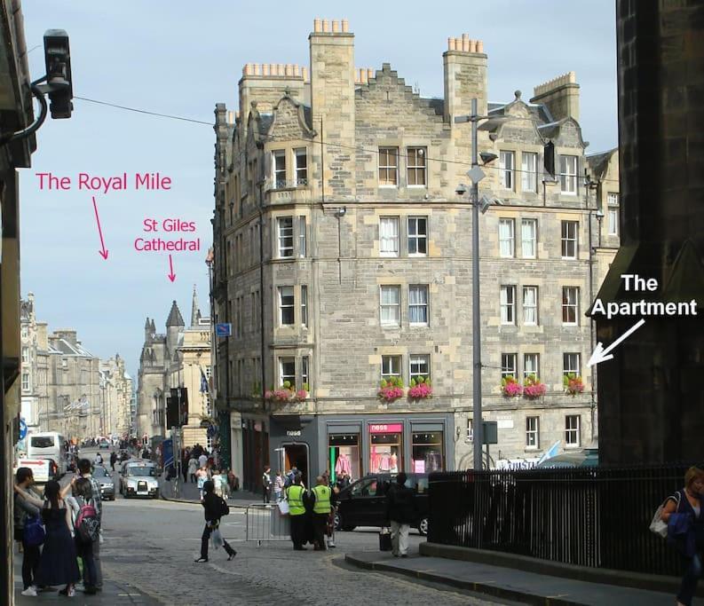 Royal Mile Apt, Just 1 Min From Edinburgh Castle! 외부 사진